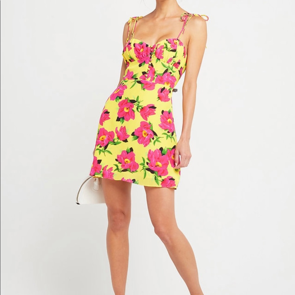 Floral Strappy Dress | kourt